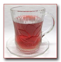 tea in fancy mug