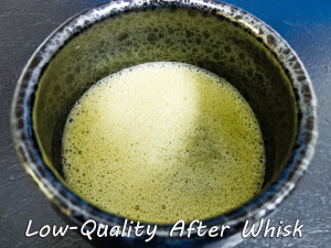 Low_Quality Matcha after whisk