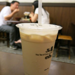 My first bubble tea in Taipei - where it was first created!