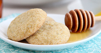 Lemon Honey Chamomile Cookies