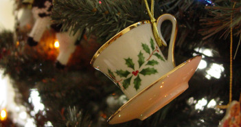Christmas Tea Cup by Ruth