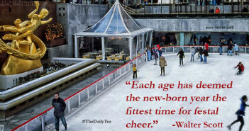 Rockefeller Park Skating Each age has deemed the new-born year the fittest time for festal cheer. Walter Scott